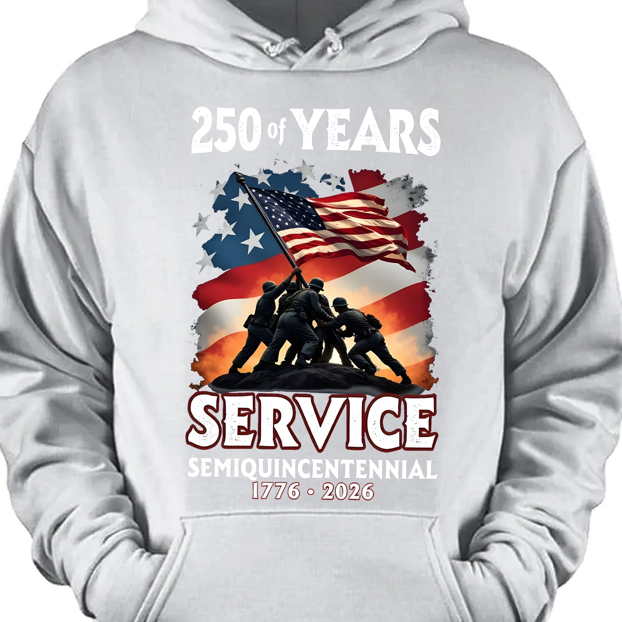 250 Years Of Service Semiquincentennial Shirt | Happy 250th Birthday USA | Patriotic 4th Of July Tee | America 250th Anniversary 682491